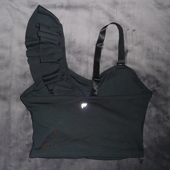 NWT Fabletics Mellie Ruffle Top M - Picture 4 of 5